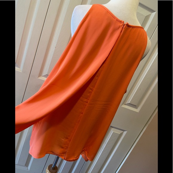 Gorgeous Coral Two-Layer Top by Alice Collection - Picture 7 of 12